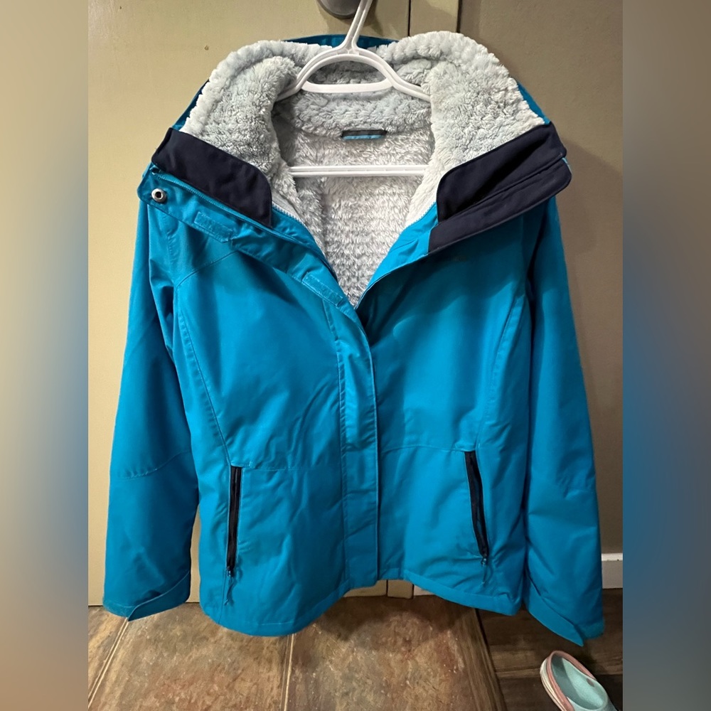 Womens large Columbia bugaboo winter jacket